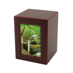 Single Photo Urn - Cherry