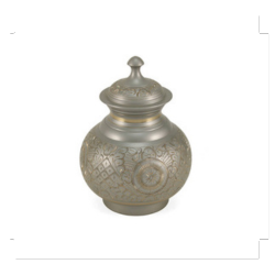 Silver Engraved Urn