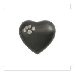Classic Paw Slate Heart Keepsake