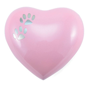 Ariel Pearl Pink Heart Urn